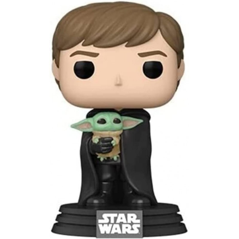 FUNKO POP Star Wars: Mandalorian Luke with Grogu