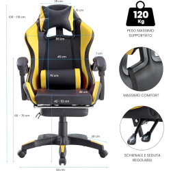 Gaming Pro NY - SEDIA GAMING PROFESSIONALE