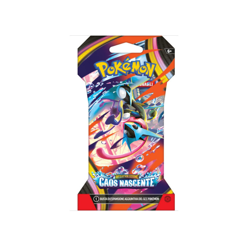 Pokemon Caos Nascente Paper Sleeve 1 Busta