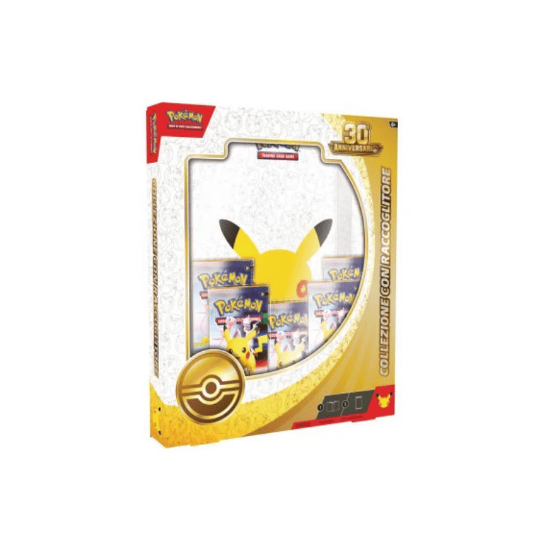 Pokemon 30° Anniversario Collezione con raccoglitore