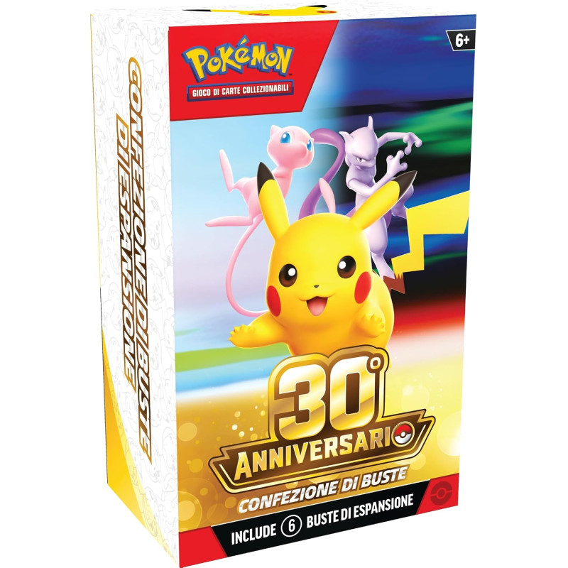 Pokemon 30° Anniversario - Bundle 6 buste